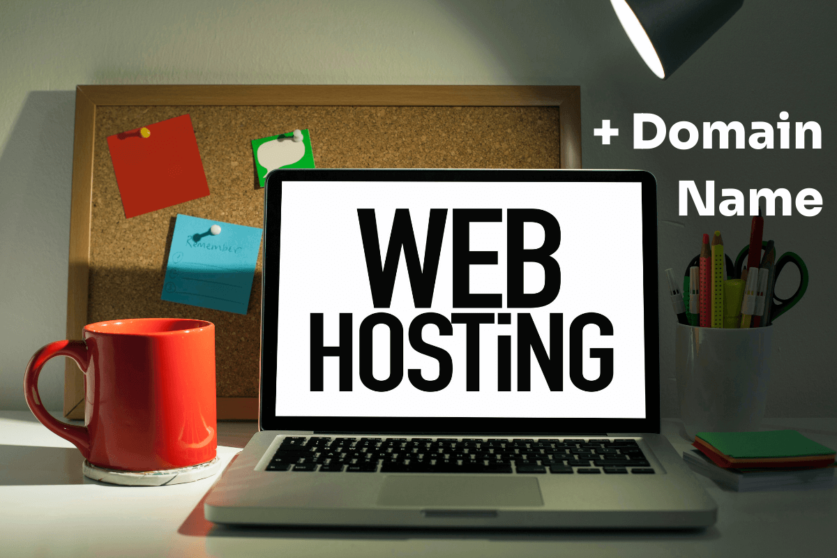 Buy website hosting and domain name
