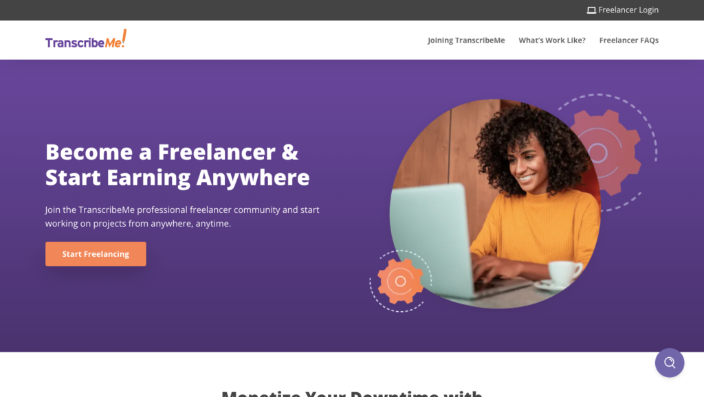 Transcriptor non phone work from home jobs no experience