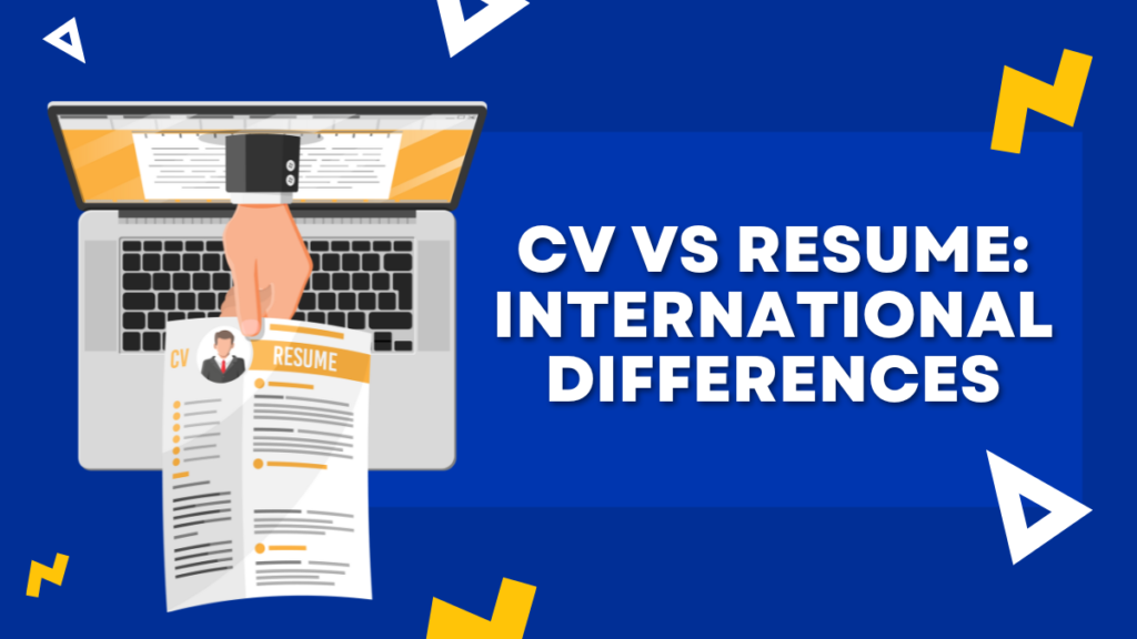 British CV vs American Resume