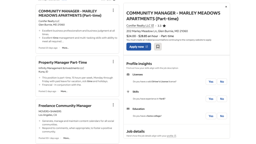 Community Manager easy online jobs for college students