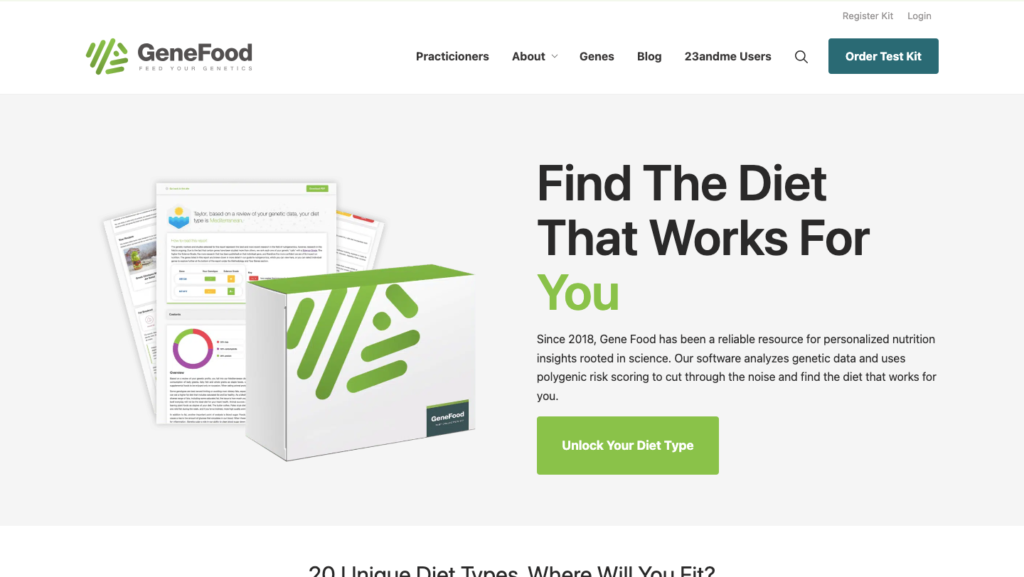 Gene Food - fitness affiliate marketing programs