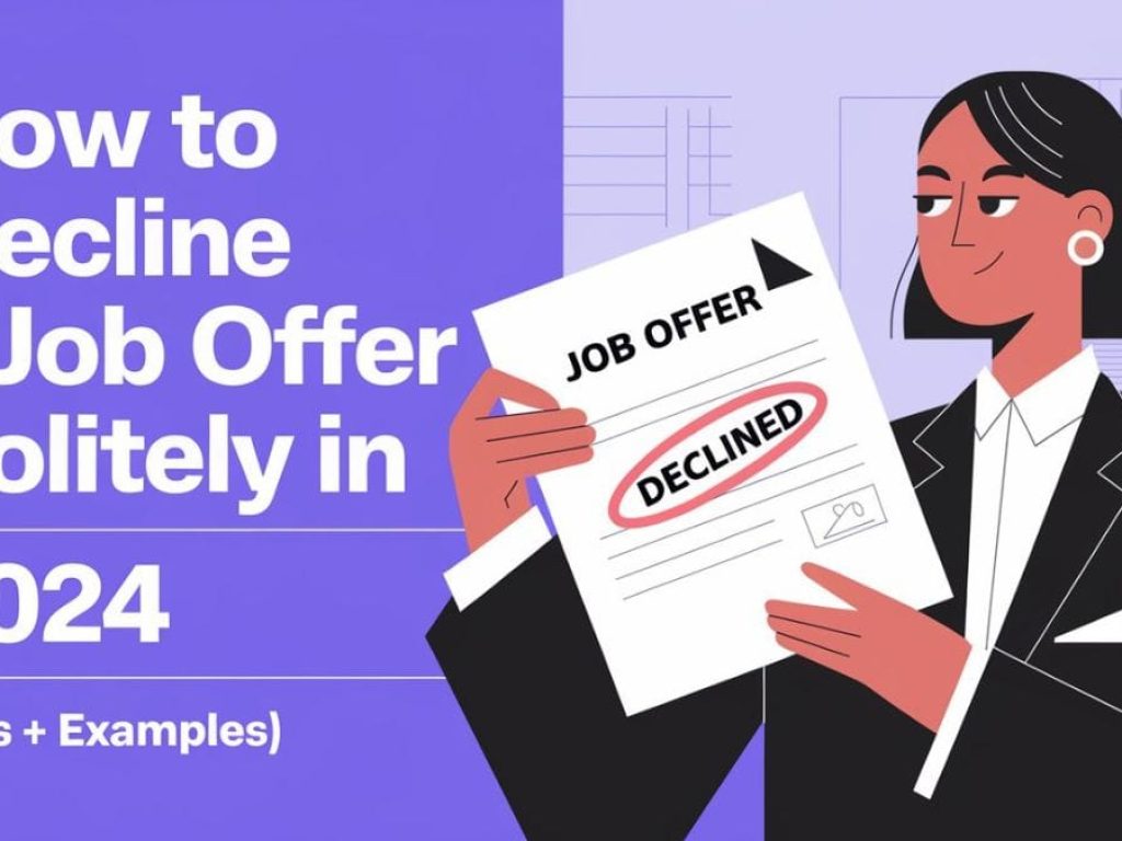 How to Decline a Job Offer